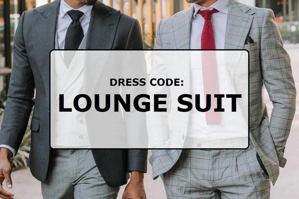 Lounge suit dress code, explained