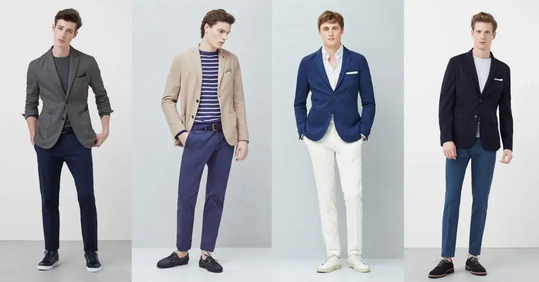 Navy Blazer with Light Blue Dress Pants Outfits For Men (22 ideas &  outfits)