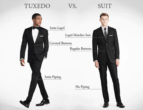 Suits vs. Tuxedos: Here's the Difference (2023 Guide)