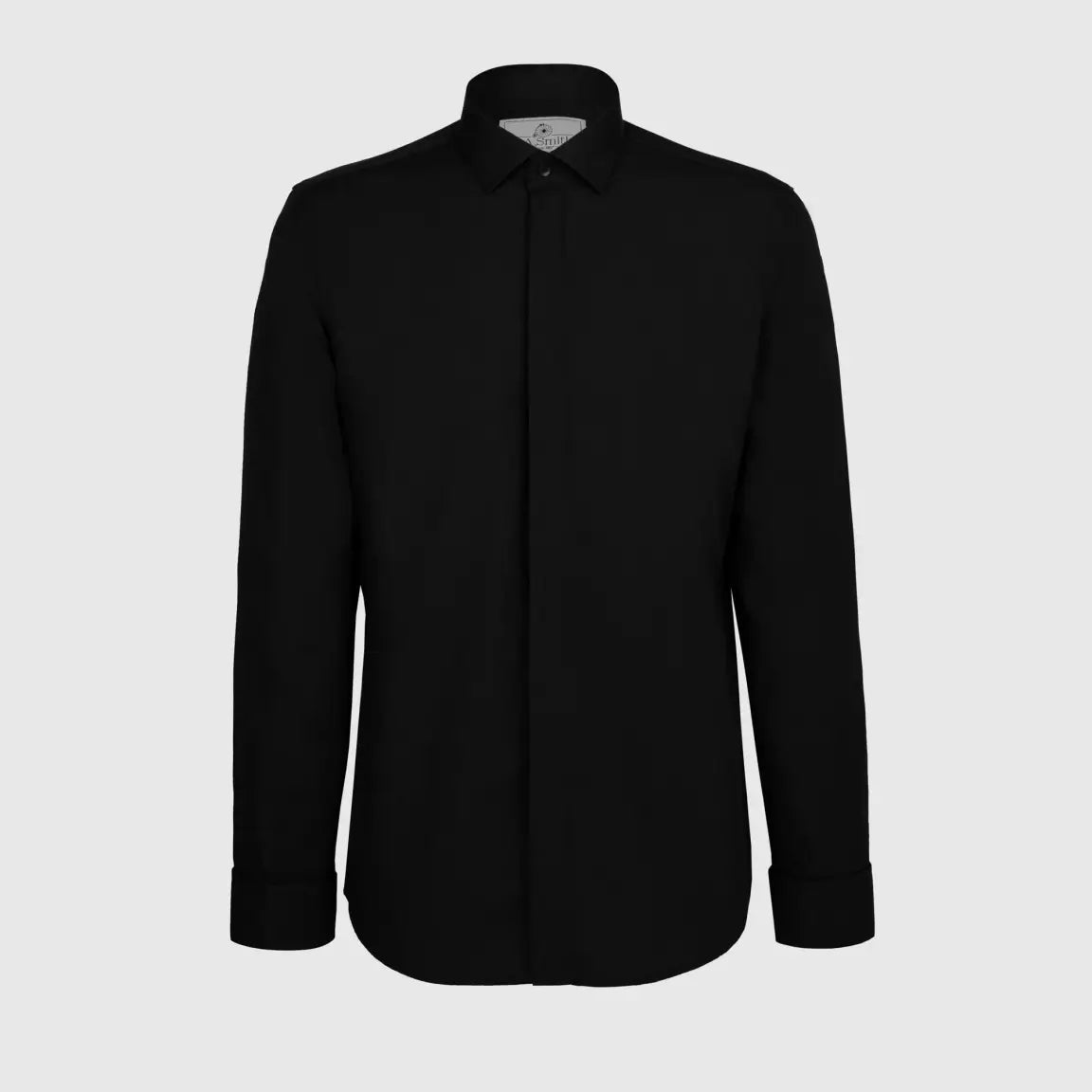 la-smith-la-smith-black-modern-fit-wing-collar-dress-shirt