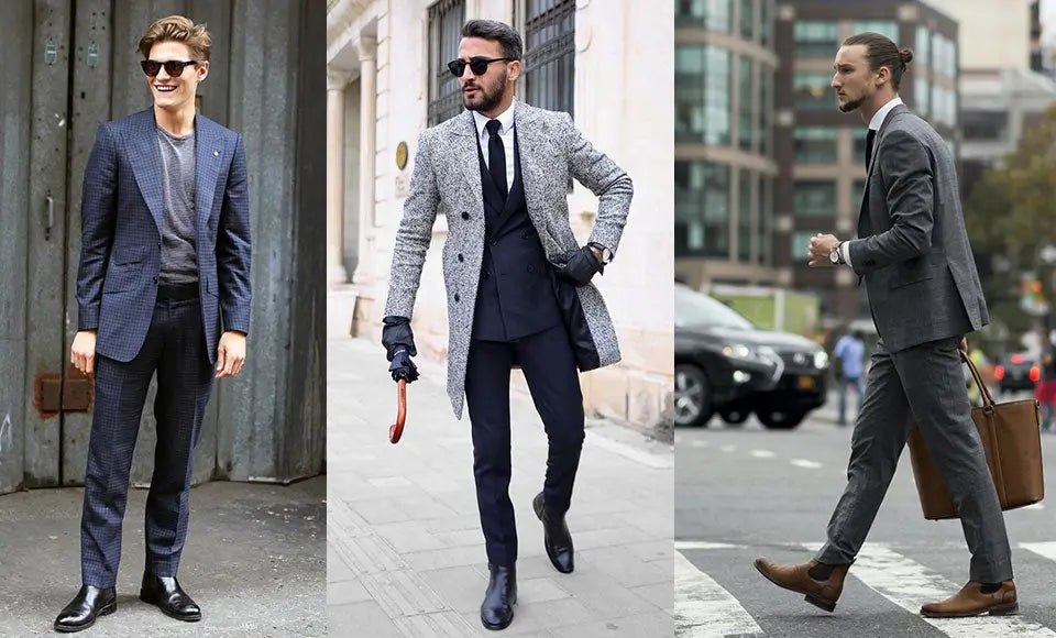 Chelsea Boots and Suits: A Match Made in Style Heaven – MENSWEARR