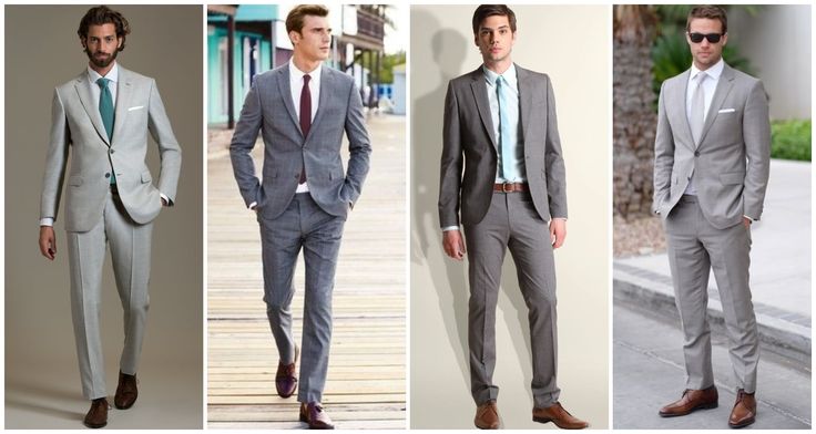What Color Shoes & Tie to Wear with a Grey Suit? – MENSWEARR