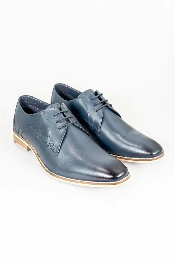 Cavani John Navy Signature Shoes - UK6 | EU40 - Shoes