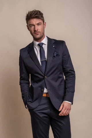 Cavani Mario Navy Two Piece Suit - Suit & Tailoring