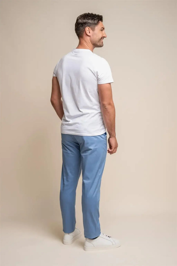 Cavani Men’s Dakota Azure Chino - Pants