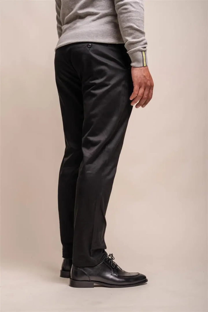 Cavani Men’s Dakota Black Chino - Pants