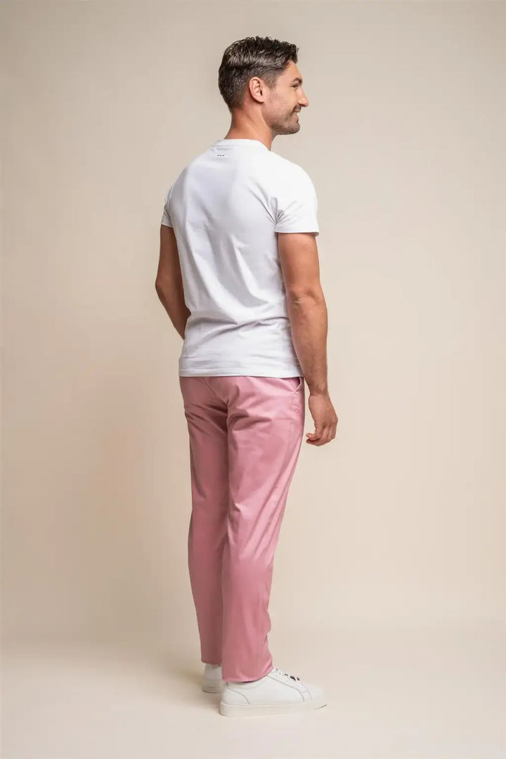 Cavani Men’s Dakota Mauve Chino - Pants