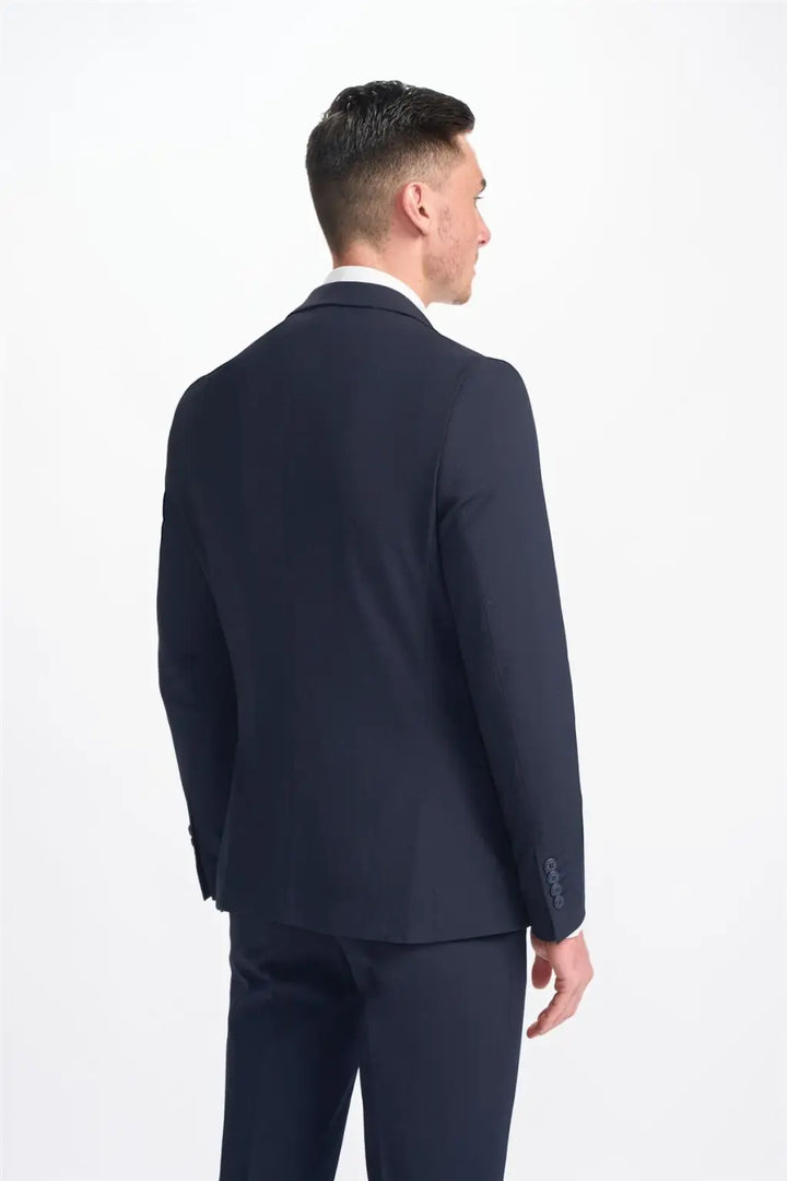 Cavani Men’s Siren Navy 2 Piece Suit - Suit & Tailoring