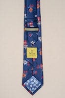 Cavani Navy Floral Tie Set - Accessories