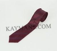 Cavani Stripe Ties Set - Wine - Accessories