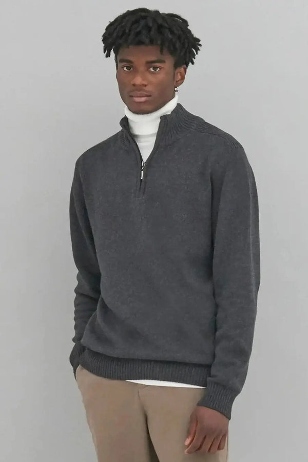 Ecologie Wakhan ¼ Zip 1/4 Zip Knit Sweater - Knitwear