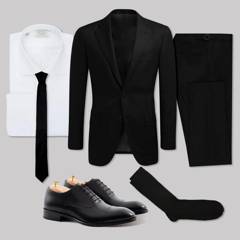 Proper funeral attire male best sale