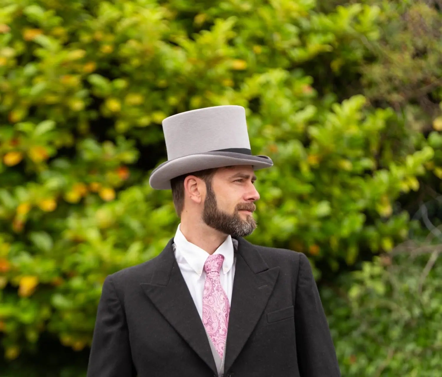 Grey Royal Ascot Wool Top Hat - Brand New – Richard Paul Menswear