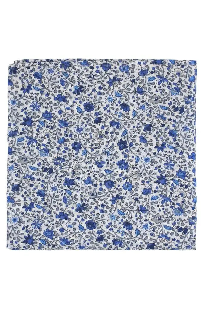 L A Smith Blue Liberty Art Fabric Hank - Accessories