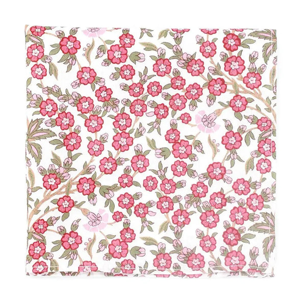 L A Smith Empress Liberty Art Fabric Hank - Red - Accessories