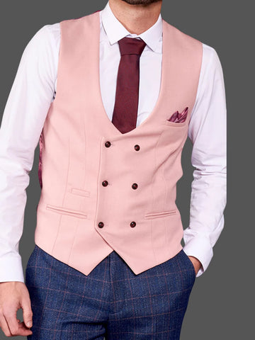 How to Wear a Double Breasted Waistcoat?