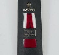 Cavani Red Velvet Bow Tie