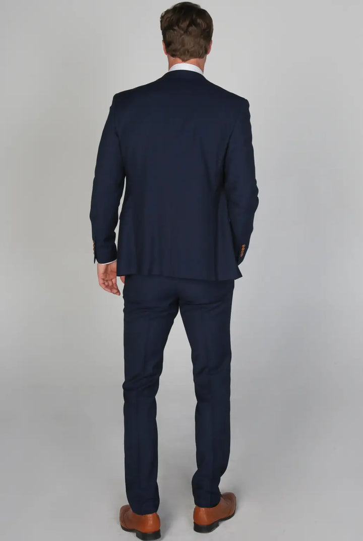 Mayfair Navy Men’s Three Piece Suit