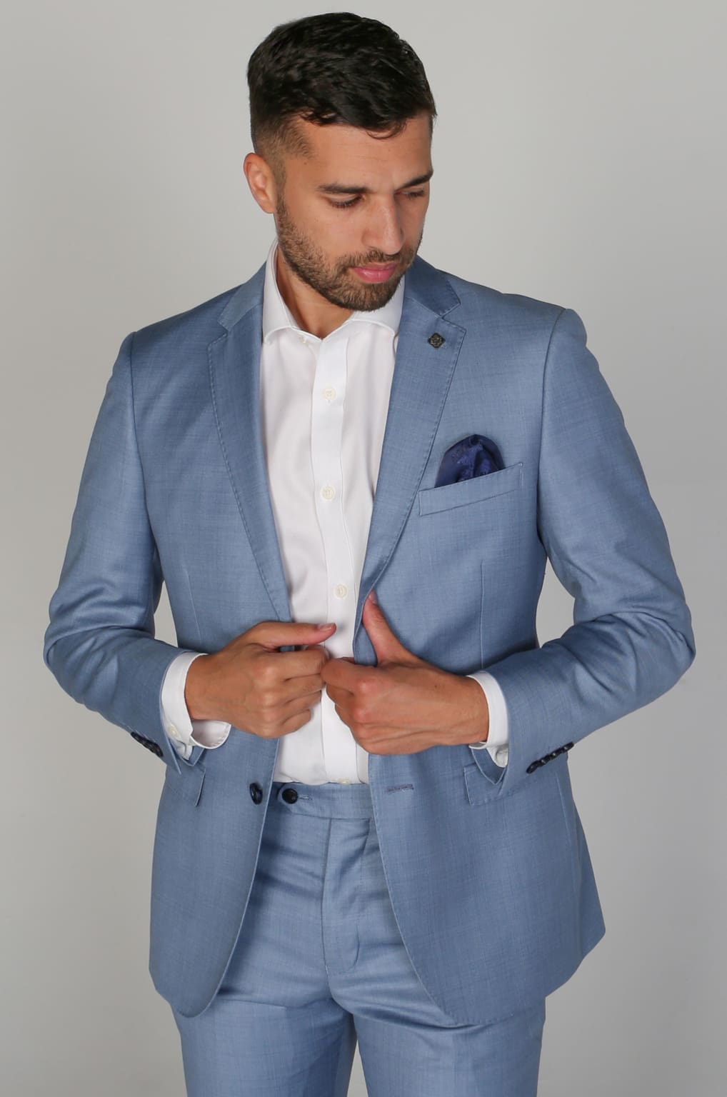 Shop Blue Blazer Grey Trousers  UP TO 52 OFF