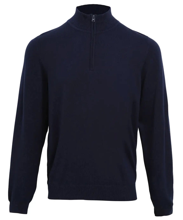 Premier ¼ Zip Knitted Sweater - Knitwear