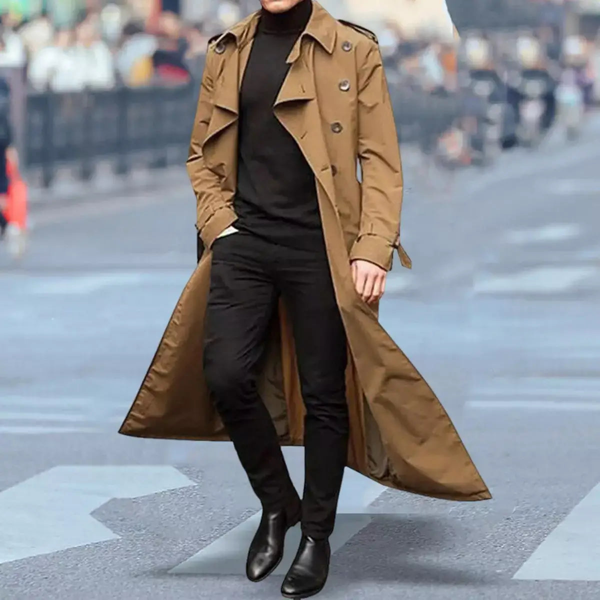 Pea trench coat best sale