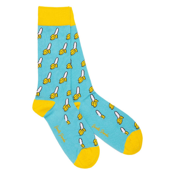 Banana Bamboo Socks - UK 7-11 (EU 40-47 / US 8-12) - Socks