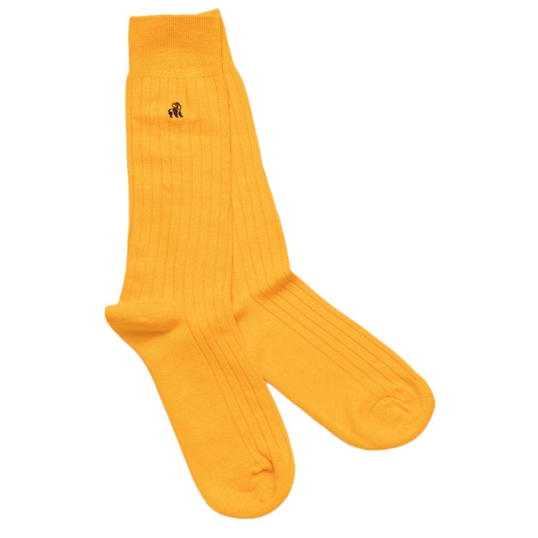 Swole Panda | Bumblebee Yellow Bamboo Socks - MENSWEARR