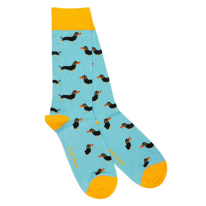 Dachshund Bamboo Socks - UK 4-7 (US 5-7.5 / EU 37-40) - Socks