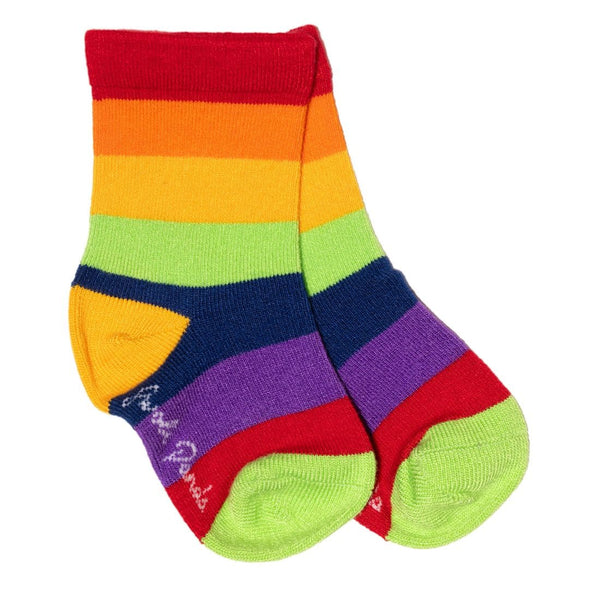 Kids Rainbow Stripe Bamboo Socks - 2-3 YEARS - Socks