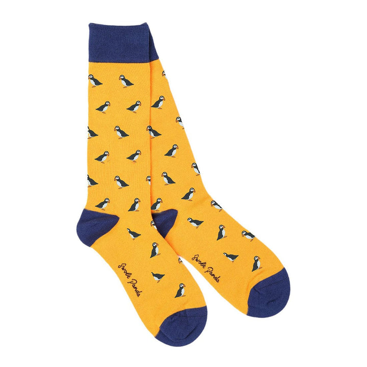 Puffin Bamboo Socks - UK 4-7 (US 5-7.5 / EU 37-40) - Socks