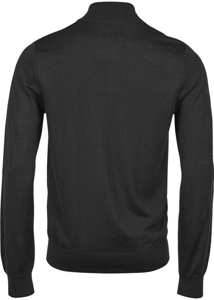 Tee Jays Men’s Half Zip Knit Sweater - Knitwear