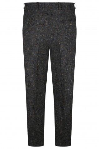 Torre Albert Dark Grey Pure Wool Light Weight Tweed Three Piece Suit