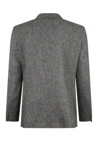 Torre Albert Grey Pure Wool Light Weight Tweed Blazer