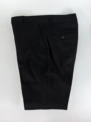 Cavani Marco Black Skinny Fit Trouser - 28R - Suit & Tailoring