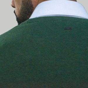 Cavani Men’s Olive Crewneck Knit - Shirts