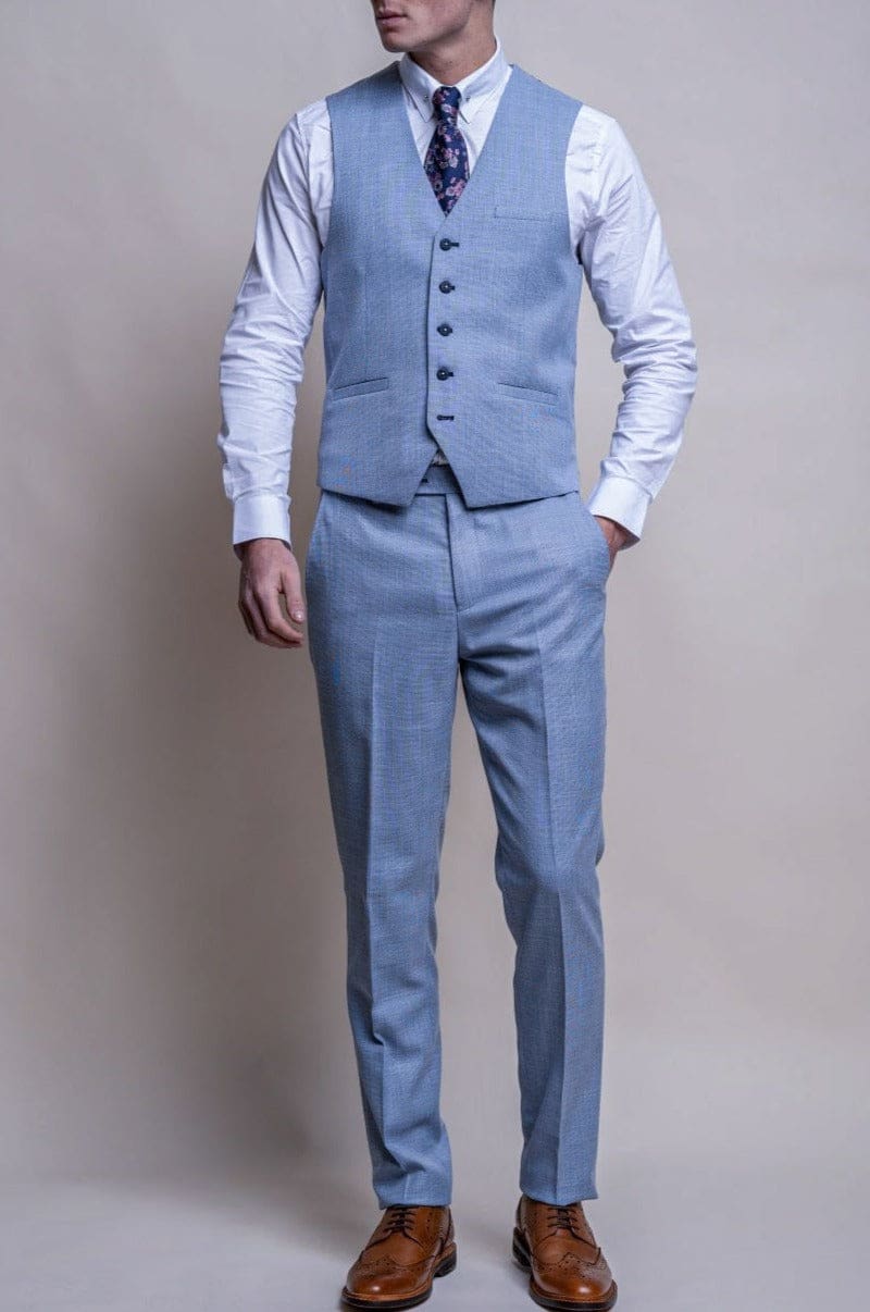 Waistcoat on sale blue colour