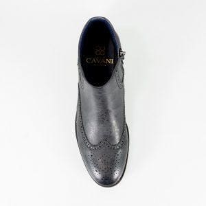 Cavani Westland Black Mens Leather Boots - Boots