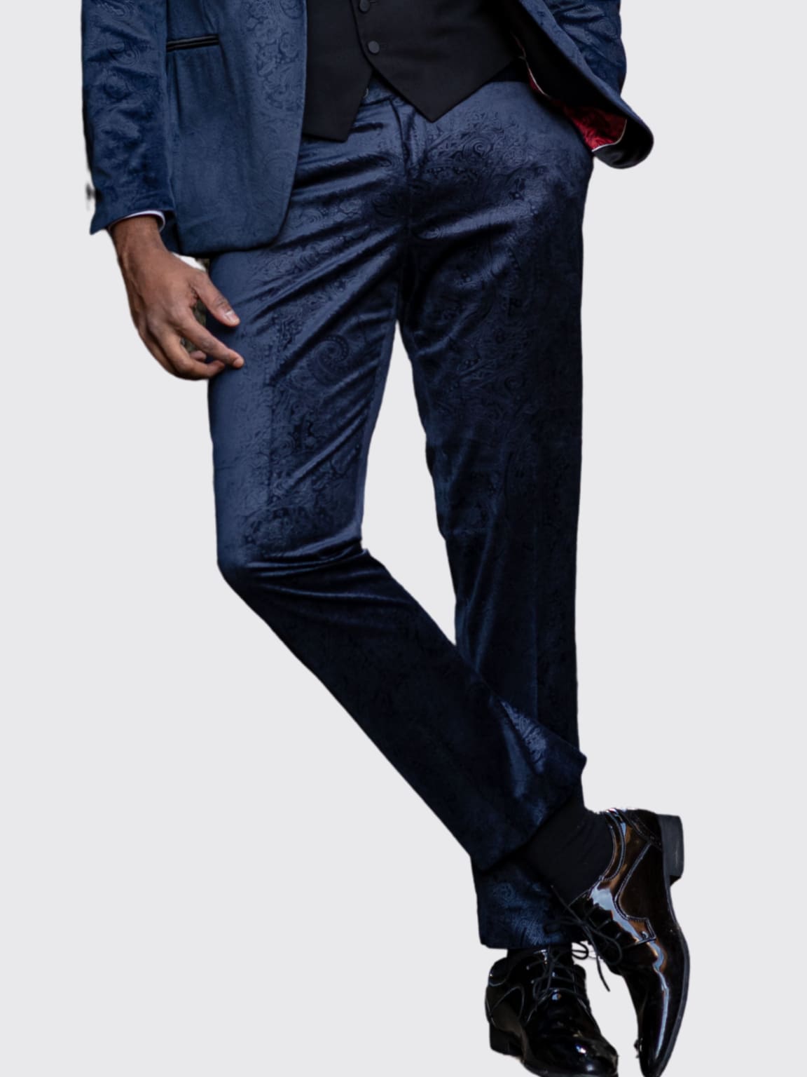 Buy United Colors Of Benetton Men Black Slim Fit Velvet Finish Trousers   Trousers for Men 2335073  Myntra