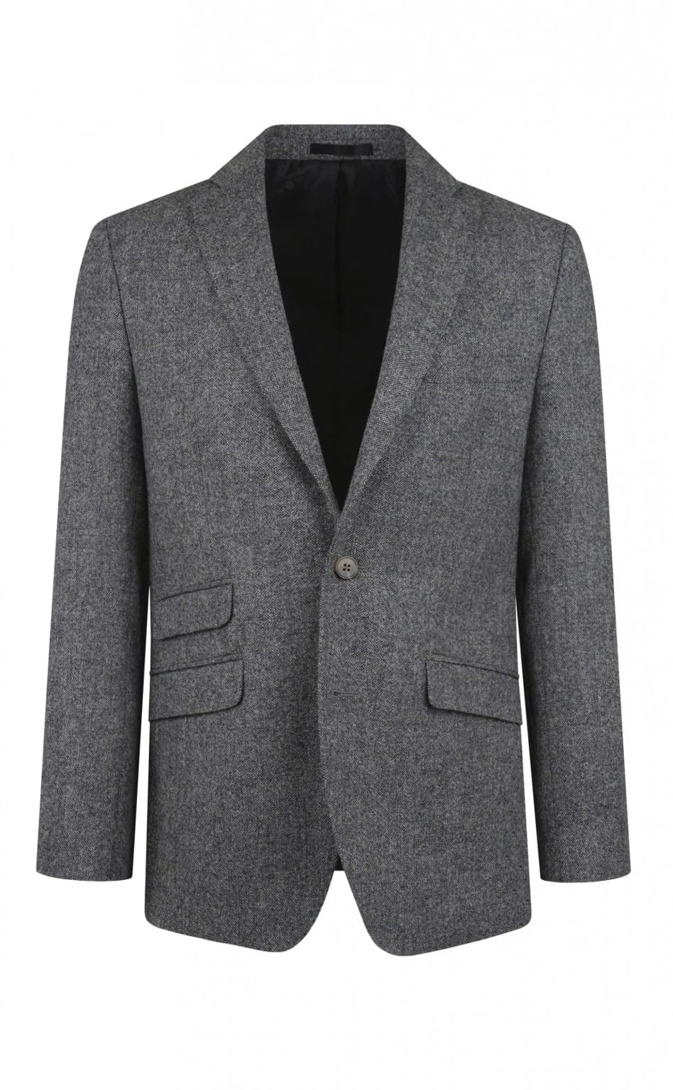 Torre | Torre Albert Grey Pure Wool Light Weight Tweed Blazer - MENSWEARR