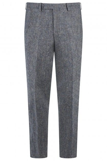 Torre Graf Blue Men’s Trouser - 32S - Suit & Tailoring